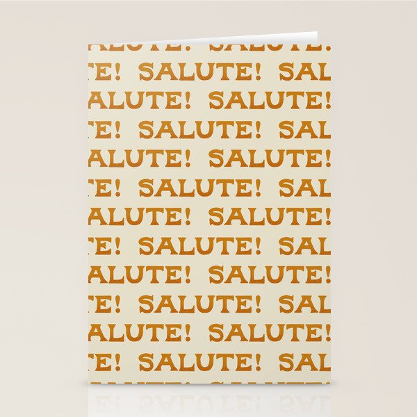 Salute Pattern - Amalfi Coast Cocktails Stationery Card Gallery Image 2