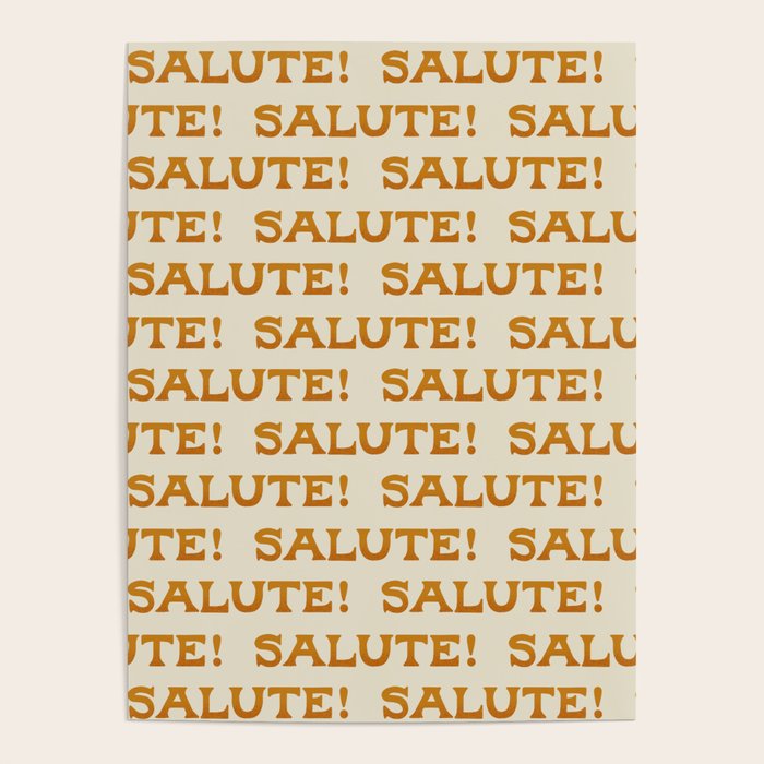 Salute Pattern - Amalfi Coast Cocktails Poster Gallery Image 4