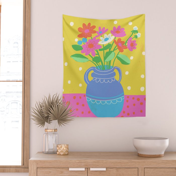 When spring meets summer Wall Tapestry Gallery Image 2