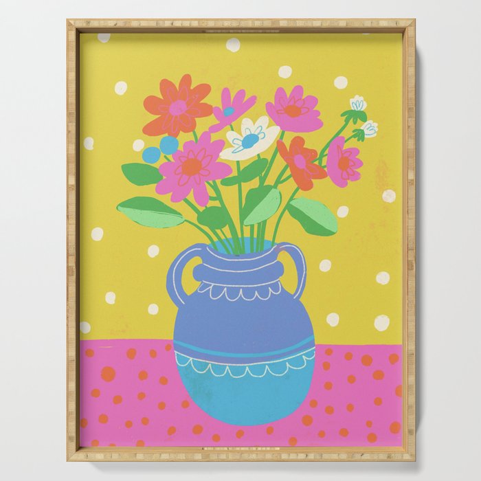When spring meets summer Serving Tray Gallery Image 1