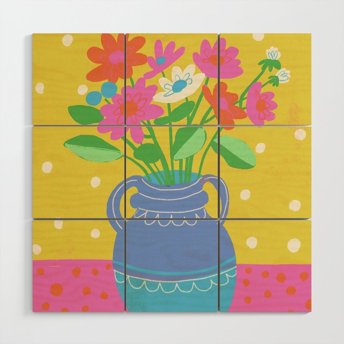 When spring meets summer Wood Wall Art Gallery Image 1