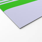 Abstract Lime and Lavender Mid Century Modern Palm Springs Pattern Welcome Mat Gallery Image 2