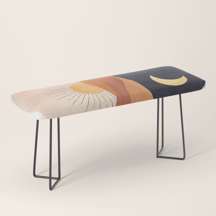 Abstract day and night Bench Gallery Image 1