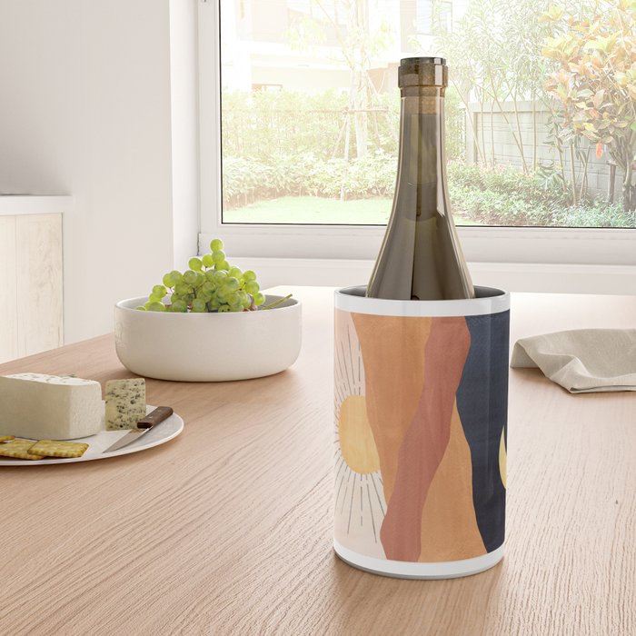 Abstract day and night Wine Chiller Gallery Image 4