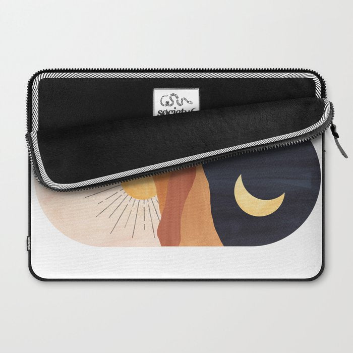 Abstract day and night Laptop Sleeve Gallery Image 2