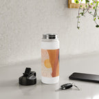 Abstract day and night Water Bottle Gallery Image 4