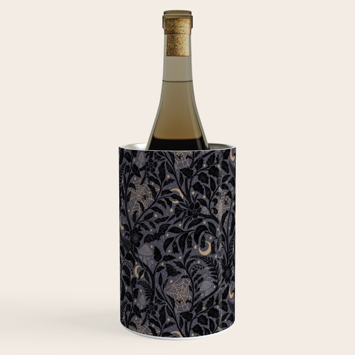 Mysterious Garden - midnight violet Wine Chiller Gallery Image 1