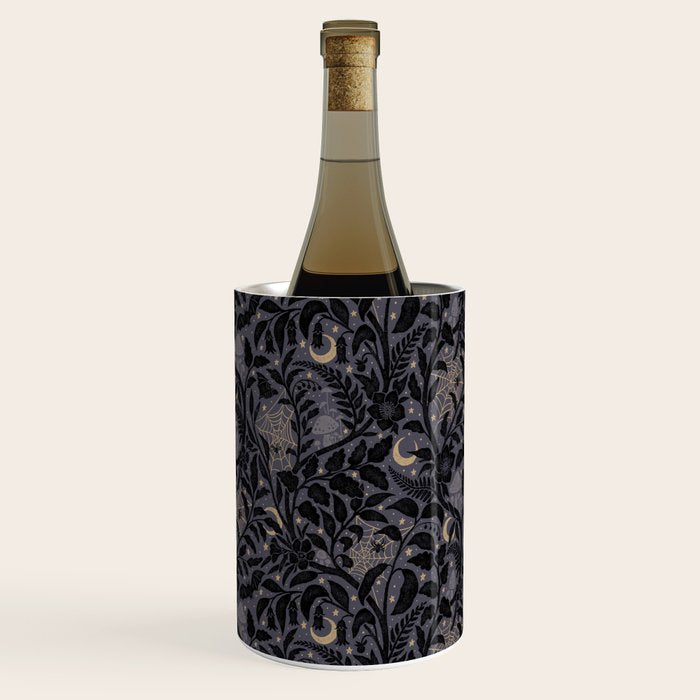 Mysterious Garden - midnight violet Wine Chiller Gallery Image 2