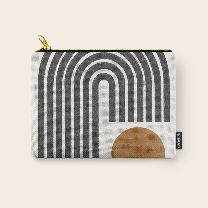 Modern Shape Art Carry All Pouch Gallery Image 1