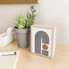Modern Shape Art Mini Art Print Gallery Image 2