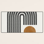 Modern Shape Art Desk Mat Gallery Image 3