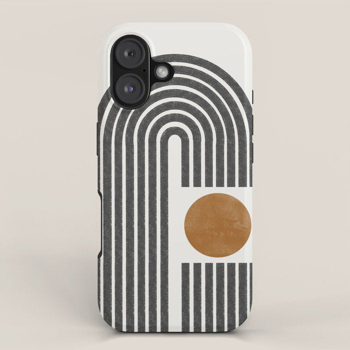 Modern Shape Art iPhone Case Gallery Image 1