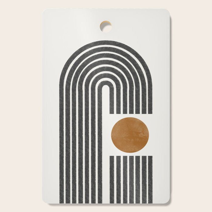 Modern Shape Art Cutting Board Gallery Image 1