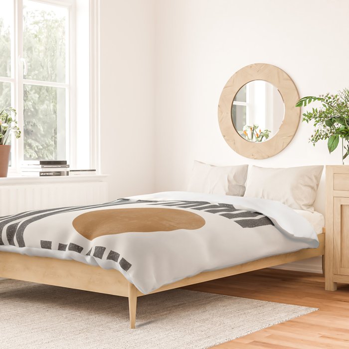 Modern Shape Art Duvet Cover Gallery Image 2