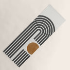 Modern Shape Art Yoga Mat Gallery Image 1