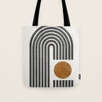 Modern Shape Art Tote Bag Gallery Image 1