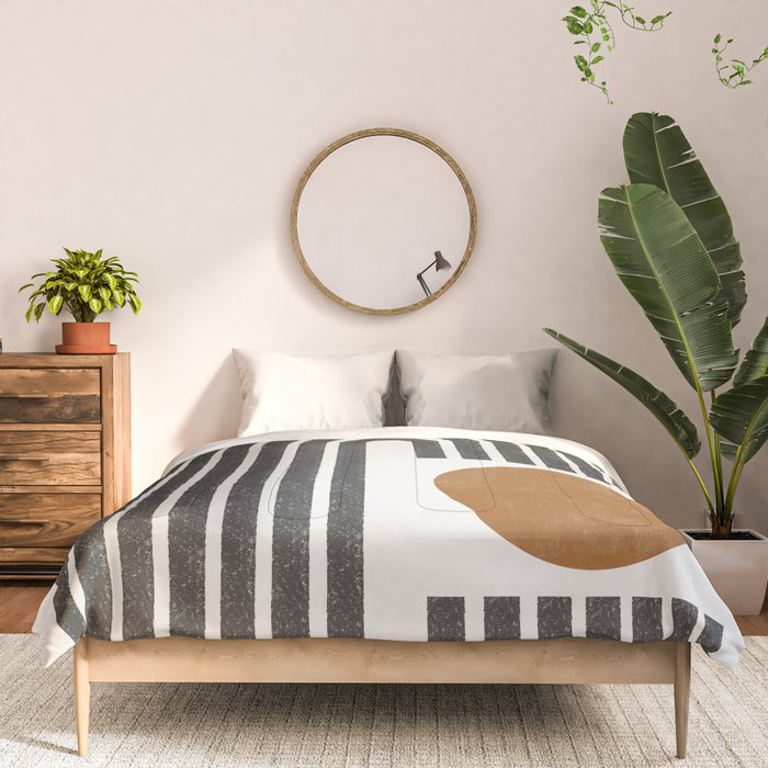 Modern Shape Art Comforter Gallery Image 3