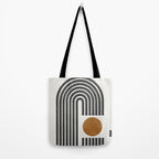Modern Shape Art Tote Bag Gallery Image 2