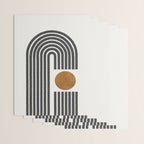 Modern Shape Art Wrapping Paper Gallery Image 3