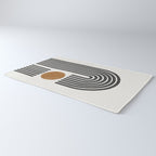 Modern Shape Art Rug Gallery Image 3