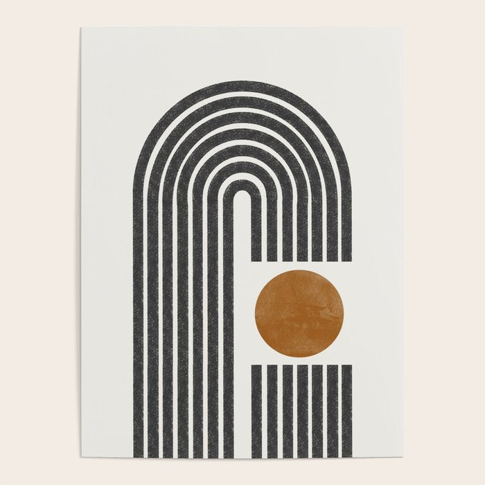 Modern Shape Art Poster Gallery Image 4
