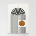 Modern Shape Art Stationery Card Gallery Image 2