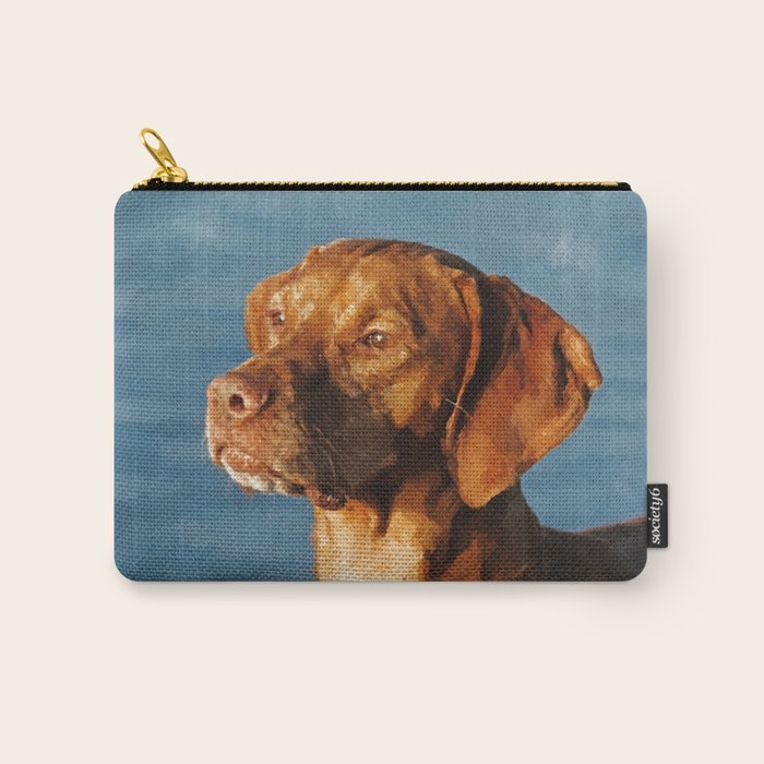 Vizsla dog - Hungarian hound Carry All Pouch Gallery Image 1