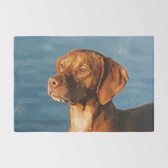 Vizsla dog - Hungarian hound Rug Gallery Image 2