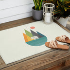 Walk In Peace Outdoor Rug Gallery Image 2