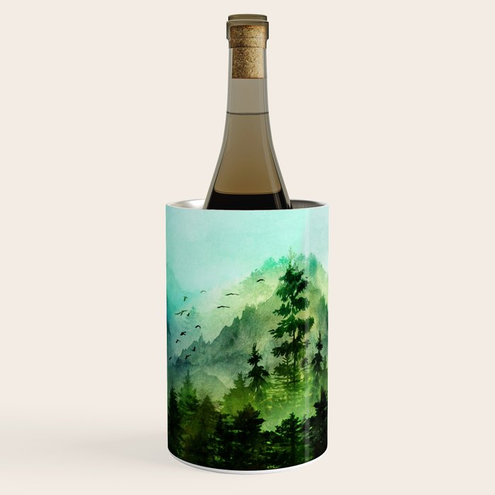 Mountain Morning Wine Chiller Gallery Image 1