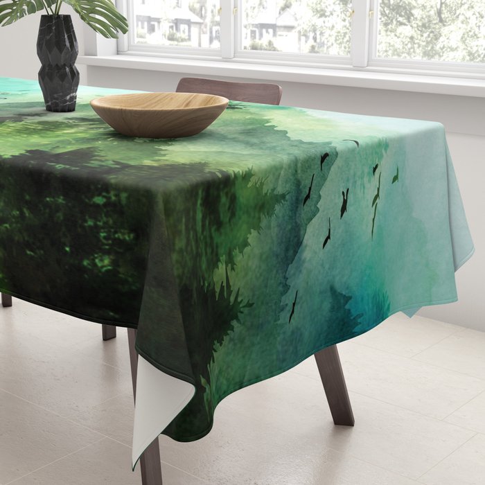 Mountain Morning Tablecloth Gallery Image 3