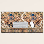 Ferahan Arak  Antique West Persian Rug Print Desk Mat Gallery Image 1