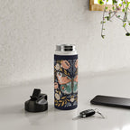 William Morris Butterfly - Midnight Garden Water Bottle Gallery Image 5