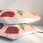 sunshine orange flower collage Pillow Sham Gallery Image 3