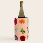 sunshine orange flower collage Wine Chiller Gallery Image 3