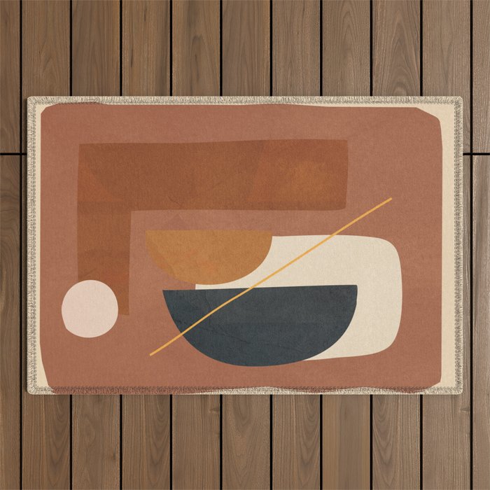 Shape Curve 31 Outdoor Rug Gallery Image 1
