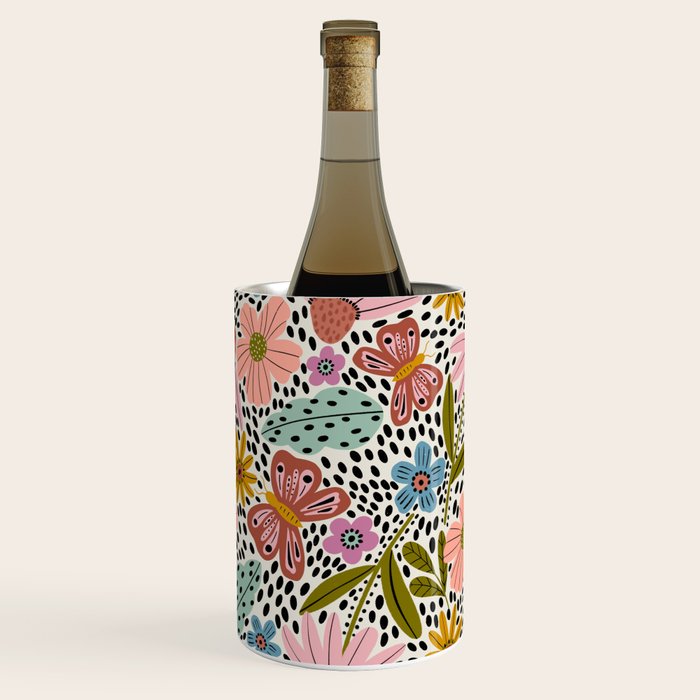 Floral Happiness Wine Chiller Gallery Image 3