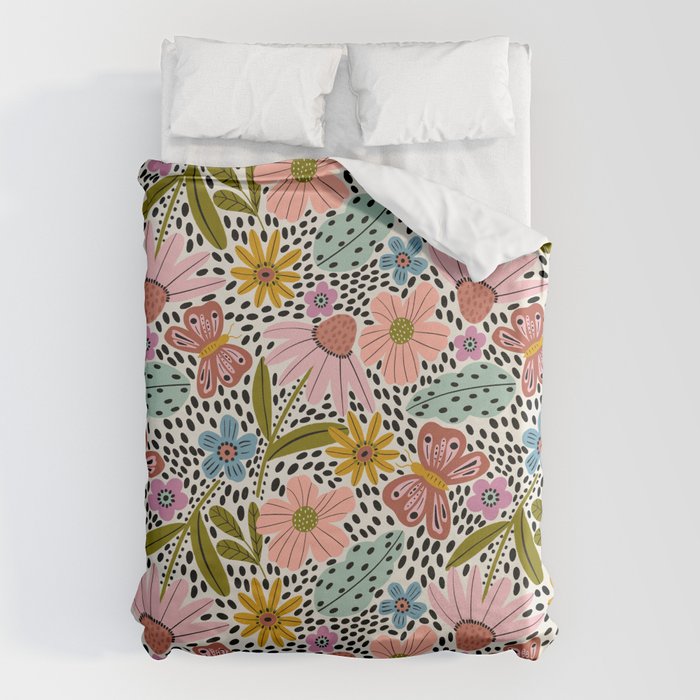 Floral Happiness Duvet Cover Gallery Image 6