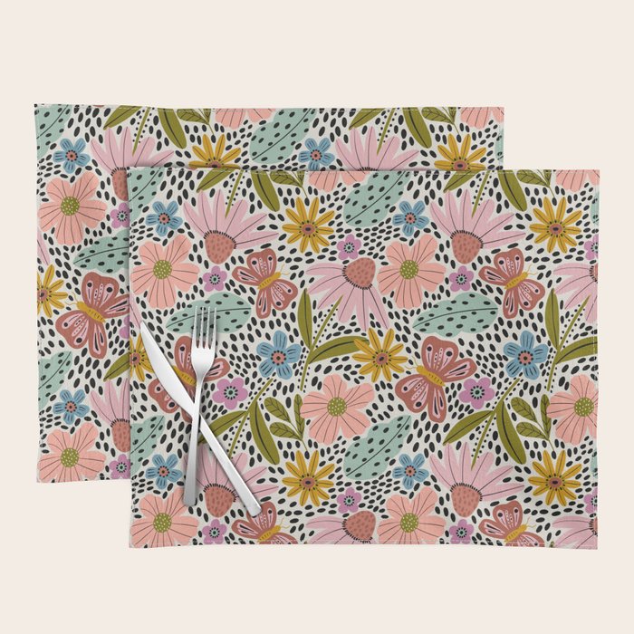 Floral Happiness Placemat Gallery Image 1