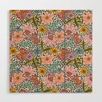 Floral Happiness Wood Wall Art Gallery Image 1