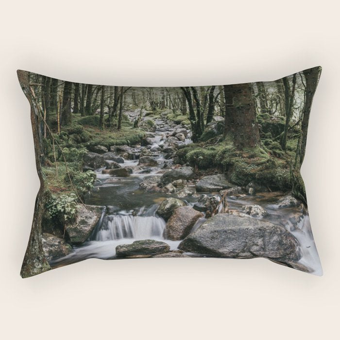 The Fairytale Forest - Landscape and Nature Photography Rectangular Pillow Gallery Image 2