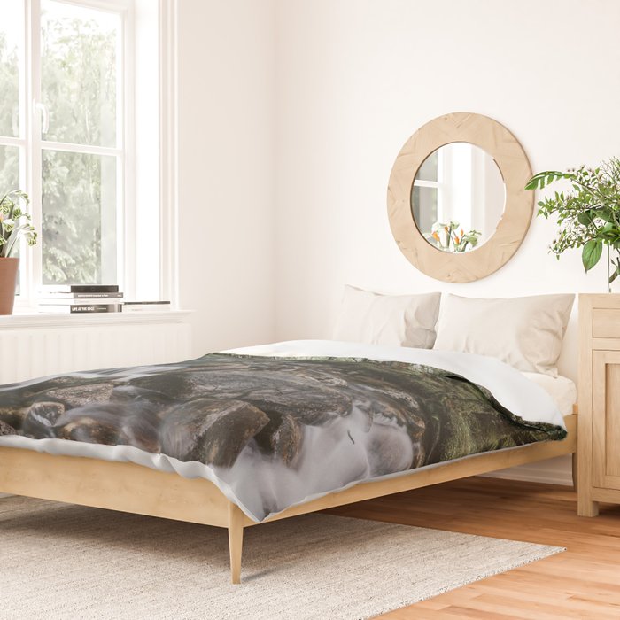 The Fairytale Forest - Landscape and Nature Photography Duvet Cover Gallery Image 2
