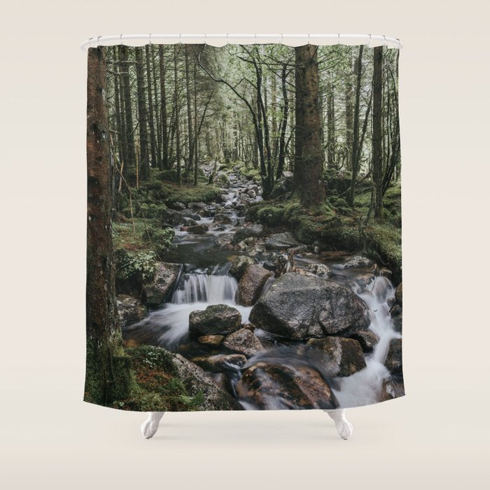 The Fairytale Forest - Landscape and Nature Photography Shower Curtain Gallery Image 1