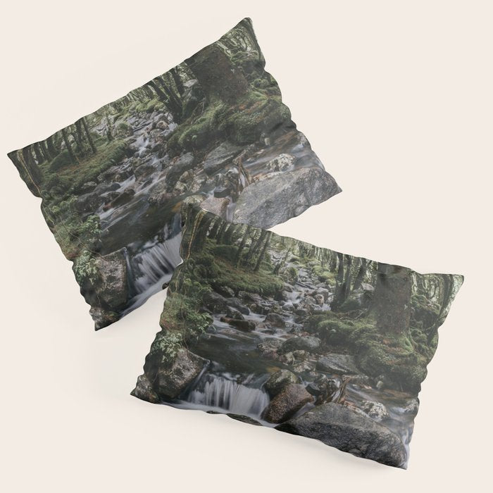 The Fairytale Forest - Landscape and Nature Photography Pillow Sham Gallery Image 1