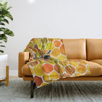 Bee & Honeycomb Throw Blanket Gallery Image 1