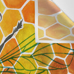 Bee & Honeycomb Wall Tapestry Gallery Image 3