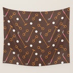 Polo Pattern Wall Tapestry Gallery Image 4