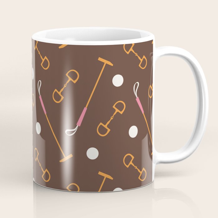 Polo Pattern Coffee Mug Gallery Image 1