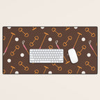 Polo Pattern Desk Mat Gallery Image 1