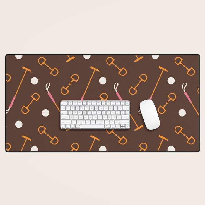 Polo Pattern Desk Mat Gallery Image 1